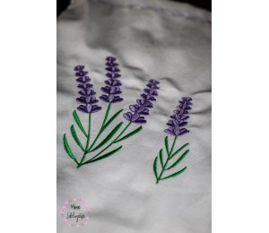 Stickdatei - Lavendel inkl. ITH Beutel & Herz